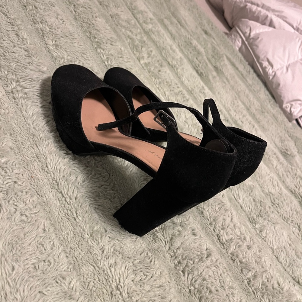 Francesca's Collections Black Heels